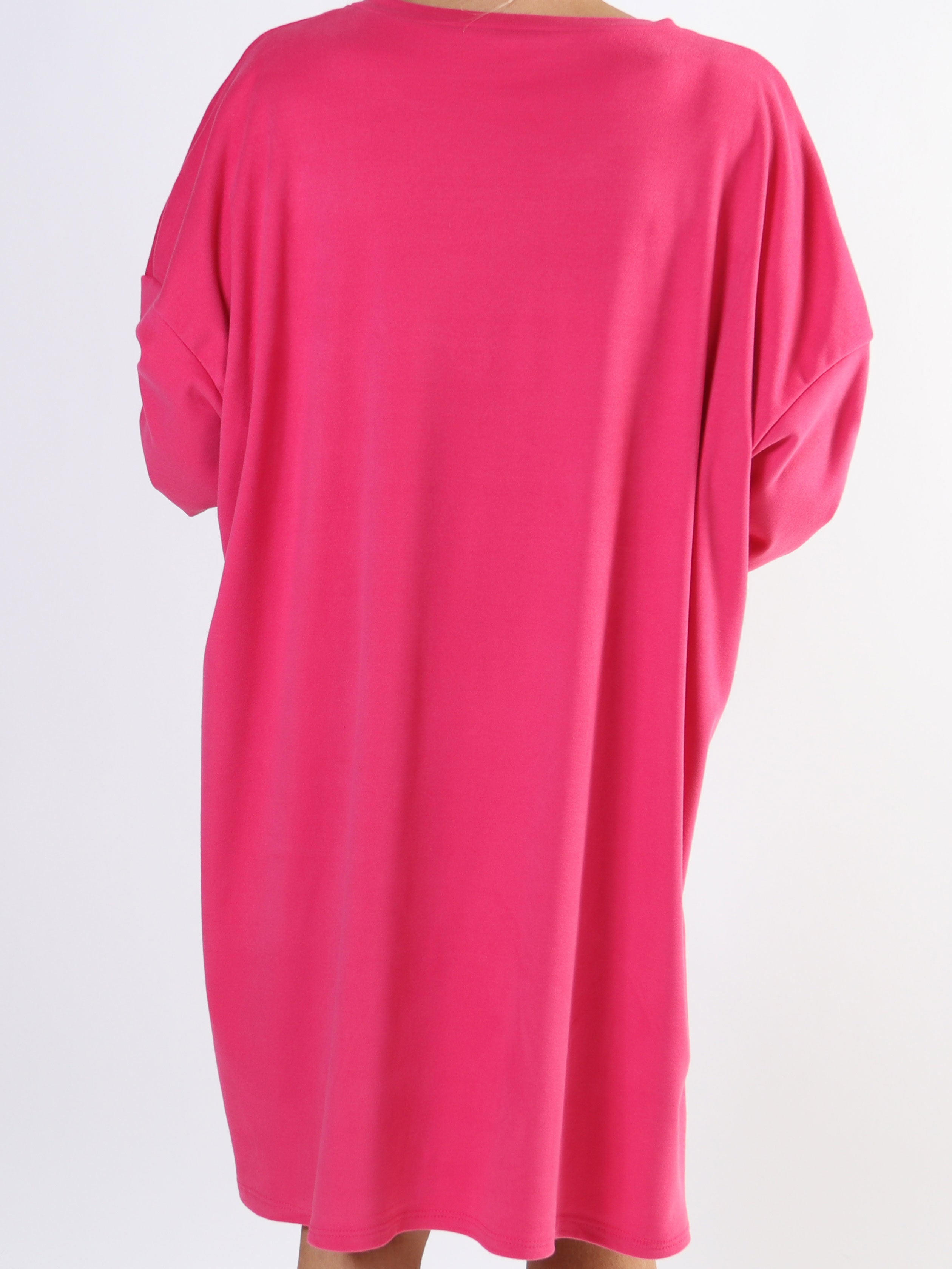 Thalia - Blød plus size sweatshirt med brooklyn stående